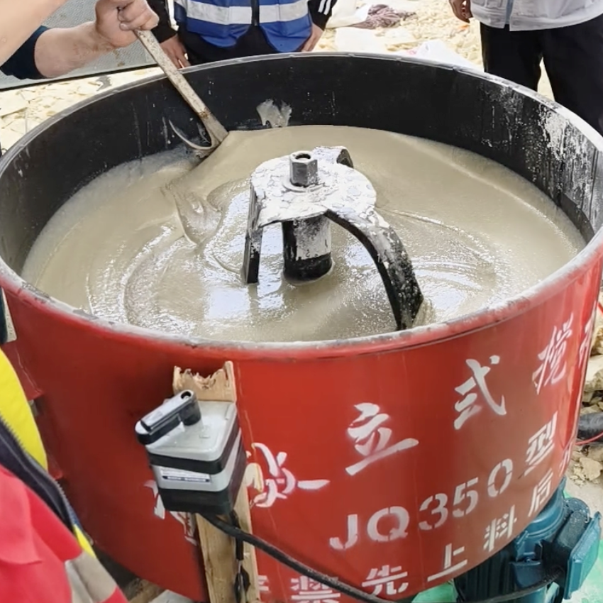 邙山汽轮机余热压缩机导热油设备底座耐高温环氧树脂灌浆料